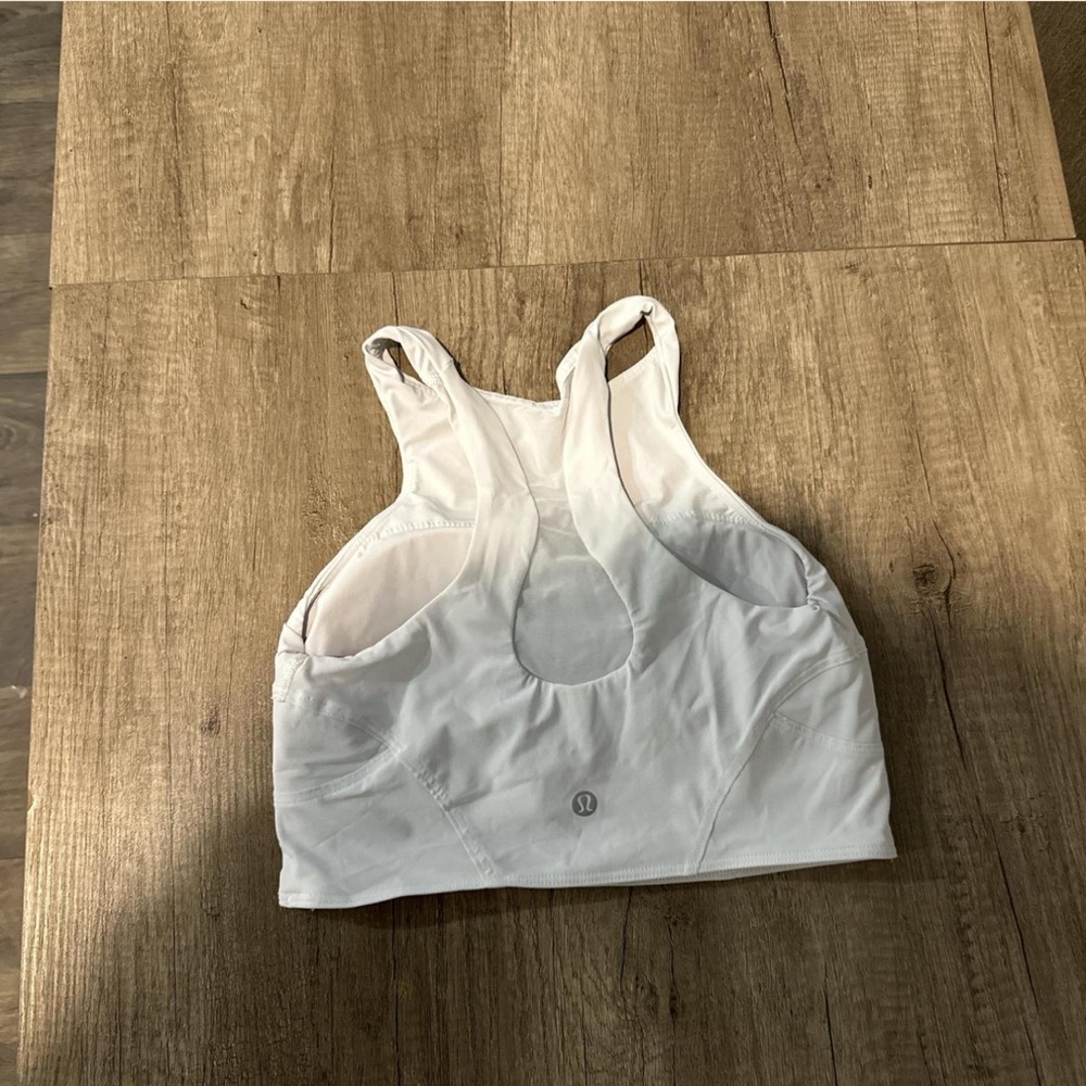 Lululemon White Sports Bra